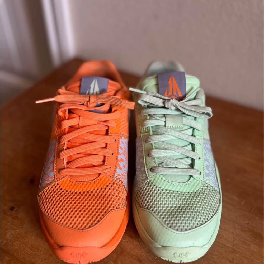 Nike Kids Sneakers - Orange and Mint